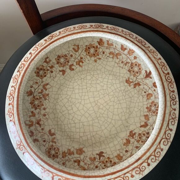 Signed Raku Crackled Bowl - Picture 4 of 9